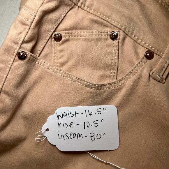 NWT Chico’s Platinum Jegging Slim Fit Frosted Petal Pink Size 1/US 8 - Picture 9 of 9